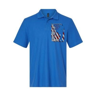 Happy Memorial Day Remember And Honer Funny Gift Cute Gift Softstyle Adult Sport Polo