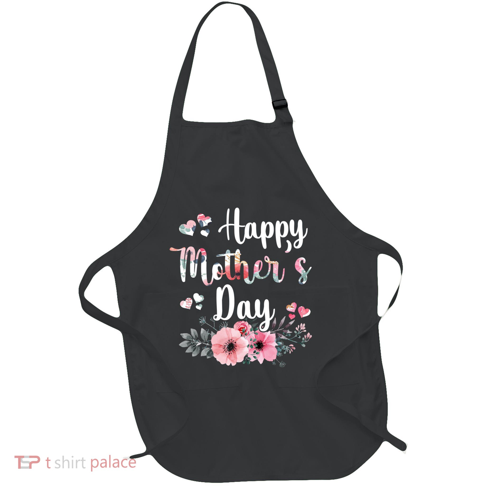 Happy Mother's Day Floral Cute Gift For Mom Apron