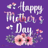 Happy Mother's Day Floral Cute Gift For Mom Tall T-Shirt
