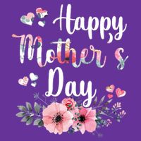 Happy Mother's Day Floral Cute Gift For Mom Baby Bodysuit