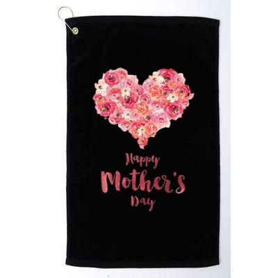 Happy MotherS Day Gift Platinum Collection Golf Towel