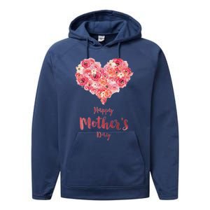 Happy MotherS Day Gift Performance Fleece Hoodie