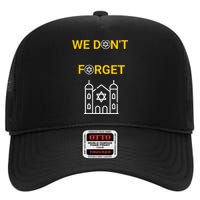 Holocaust Memorial Day Design High Crown Mesh Back Trucker Hat