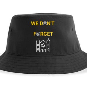 Holocaust Memorial Day Design Sustainable Bucket Hat