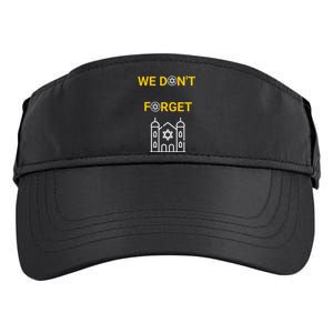 Holocaust Memorial Day Design Adult Drive Performance Visor