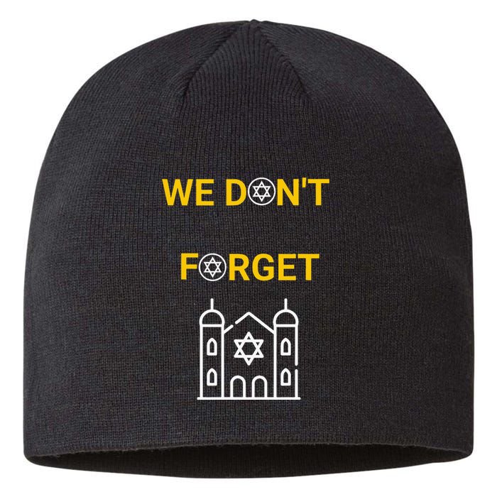 Holocaust Memorial Day Design Sustainable Beanie