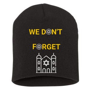 Holocaust Memorial Day Design Short Acrylic Beanie