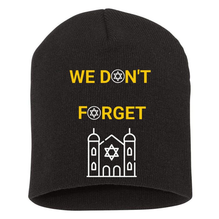 Holocaust Memorial Day Design Short Acrylic Beanie