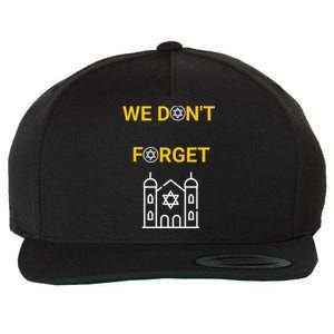 Holocaust Memorial Day Design Wool Snapback Cap