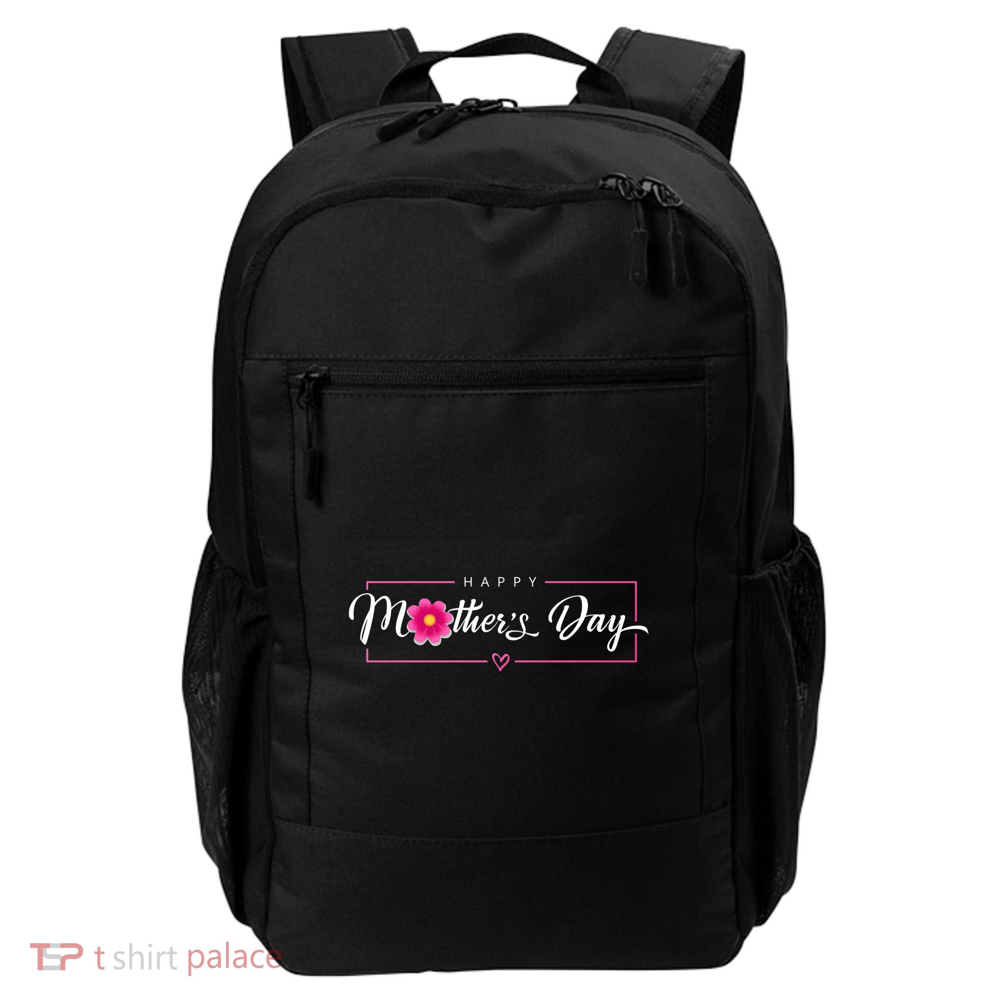 Happy Mothers Day Flower Gift Daily Commute Backpack