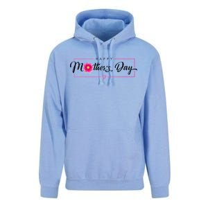 Happy Mothers Day Flower Gift Unisex Surf Hoodie