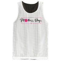 Happy Mothers Day Flower Gift Mesh Reversible Basketball Jersey Tank