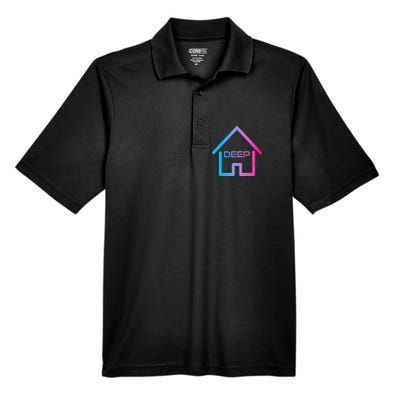 House Music Deep House EDM Rave Festival Men's Origin Performance Pique Polo