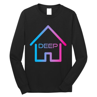 House Music Deep House EDM Rave Festival Long Sleeve Shirt