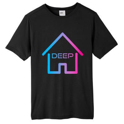 House Music Deep House EDM Rave Festival Tall Fusion ChromaSoft Performance T-Shirt