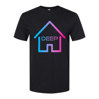 House Music Deep House EDM Rave Festival Softstyle CVC T-Shirt