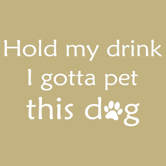 Hold My Drink I Gotta Pet This Dog Cooling Performance Crew T-Shirt