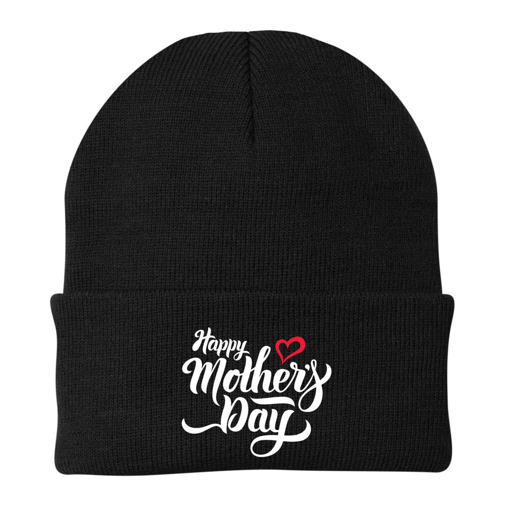 Happy Mother's Day Heart Gift Beanie