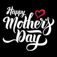 Happy Mother's Day Heart Gift Drawstring Bag
