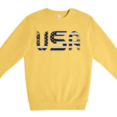 Happy Memorial Day Premium Crewneck Sweatshirt