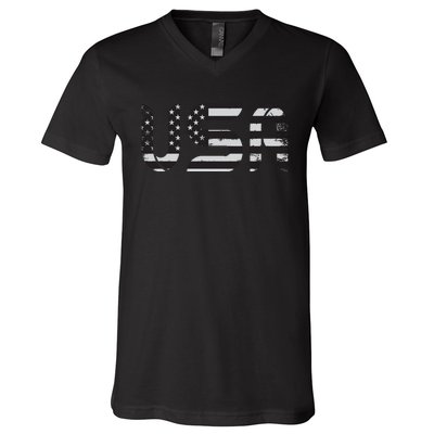 Happy Memorial Day V-Neck T-Shirt