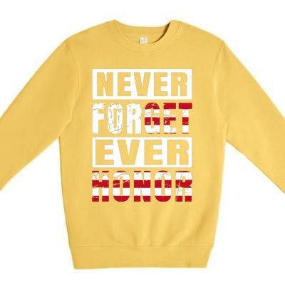 Happy Memorial Day Premium Crewneck Sweatshirt