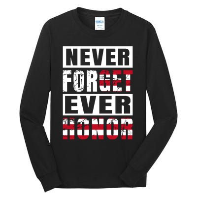 Happy Memorial Day Tall Long Sleeve T-Shirt