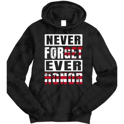 Happy Memorial Day Tie Dye Hoodie