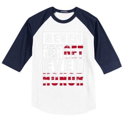 Happy Memorial Day Baseball Sleeve Shirt