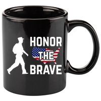 Happy Memorial Day 11oz C Handle Ceramic Mug