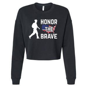 Happy Memorial Day Cropped Pullover Crew