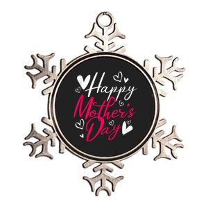 Happy MotherS Day Metallic Star Ornament