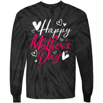 Happy MotherS Day Tie-Dye Long Sleeve Shirt