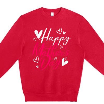 Happy MotherS Day Premium Crewneck Sweatshirt