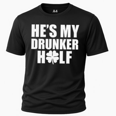 He's My Drunker Half Saint Patrick's Day Couples Performance Shirt