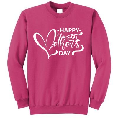 Happy Mothers Day Heart Cute Gift Sweatshirt