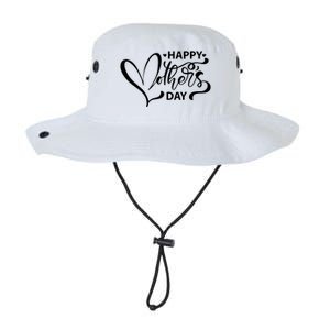 Happy Mothers Day Heart Cute Gift Legacy Cool Fit Booney Bucket Hat