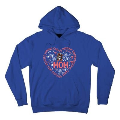 Happy Mother's Day Design Description Of Moms Love Cute Gift Tall Hoodie