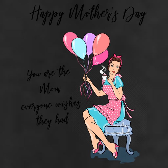 Happy MotherS Day Gift 7 Panel Mesh Trucker Snapback Hat