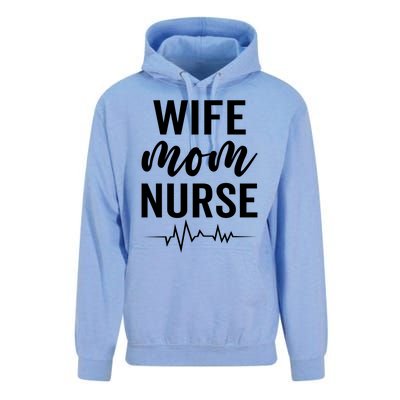 Happy Mothers Day Wife Mom Nurse Rn Lpn Nurses Mom Funny Gift Unisex Surf Hoodie