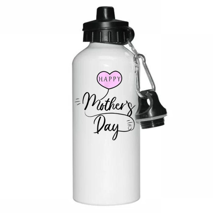 Happy Mother Day For Wo Mom Aluminum Water Bottle 