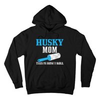 Husky Mom Dog Hair Funny Siberian Husky Mama Hoodie