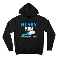 Husky Mom Dog Hair Funny Siberian Husky Mama Tall Hoodie