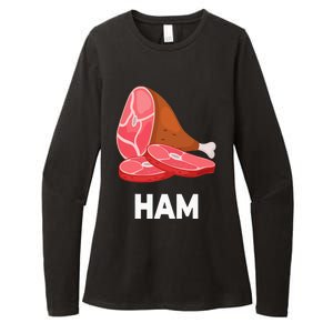 Ham Matching dishes food costumes Christmas thanksgiving Womens CVC Long Sleeve Shirt