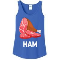 Ham Matching dishes food costumes Christmas thanksgiving Ladies Essential Tank