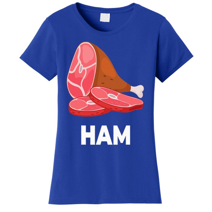 Ham Matching dishes food costumes Christmas thanksgiving Women's T-Shirt