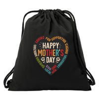 Happy Mother's Day Drawstring Bag