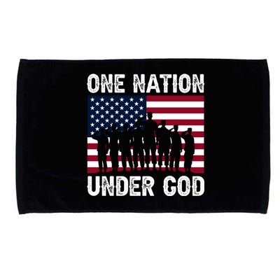 Happy Memorial Day Patriotic Graphic Microfiber Hand Towel