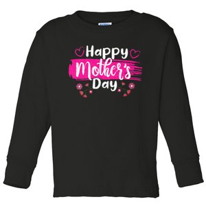 Happy MotherS Day For Women Mom Grandma Love Toddler Long Sleeve Shirt