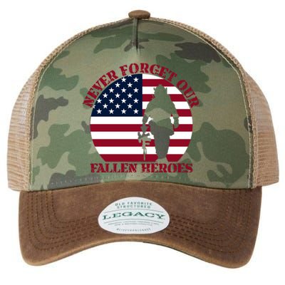 Happy Memorial Day Remembrance Legacy Tie Dye Trucker Hat